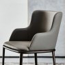 Cattelan Italia Magda Chair With Metal Legs and Arms By Cattelan Italia