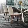 Cattelan Italia Magda Chair With Wooden Legs By Cattelan Italia