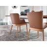 Cattelan Italia Magda Chair With Wooden Legs and Arms By Cattelan Italia