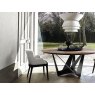 Cattelan Italia Magda Chair With Wooden Legs and Arms By Cattelan Italia