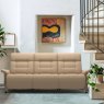 Stressless Stressless Mary 3 Seater Sofa With Wooden Arm