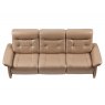 Stressless Stressless Mary 3 Seater Sofa With Wooden Arm