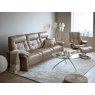 Stressless Stressless Mary 3 Seater Sofa With An Upholstered Armrest