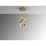 Beadle Crome Interiors Troy 3 Pendant Ceiling Light