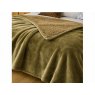 Beadle Crome Interiors Special Offers Cosy Olive Throw