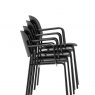 Connubia By Calligaris Yo! CB1991-E Outdoor Dining Chair With Arms By Connubia