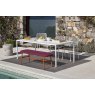 Connubia By Calligaris Iron CB4809-FR 160. Rectangular Outdoor Table By Connubia