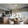 Beadle Crome Interiors Micah 5 Lamp Pendant Light