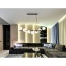 Beadle Crome Interiors Itzel 7 Lamp Ceiling Light