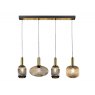 Beadle Crome Interiors Nyla 4 Lights In A Line Pendent