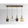 Beadle Crome Interiors Nyla 4 Lights In A Line Pendent