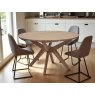 Beadle Crome Interiors Daisy Round Extending Dining Table
