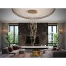 Beadle Crome Interiors Tucker 14 Lamp Light In Rose Gold