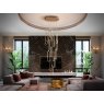 Beadle Crome Interiors Tucker 14 Lamp Light In Rose Gold