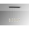 Beadle Crome Interiors Iesha 5  In A Row Pendant Light