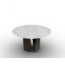 Calligaris Twins Round Table CS4153-FD 140 By Calligaris