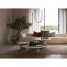 Cattelan Italia Albert Keramik Coffee Table With A Colosseo Top Quick Ship By Cattelan Italia