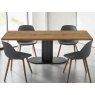 Calligaris Cameo Fixed Wooden Top Rectangular Table By Calligaris