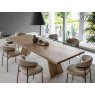 Calligaris Icaro Fixed Rectangular Wooden Top Table By Calligaris