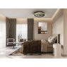 Beadle Crome Interiors Amber Flush Ceiling Light