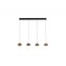 Beadle Crome Interiors Optimus 4 Pendant Light