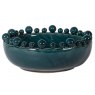 Beadle Crome Interiors Teal Bobble Edged Bowl