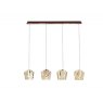 Beadle Crome Interiors Izabella 4 Pendant Light