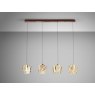 Beadle Crome Interiors Izabella 4 Pendant Light