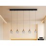 Beadle Crome Interiors Cain 5 Pendent Ceiling Light