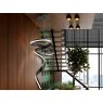Beadle Crome Interiors Autumn Vertical Ceiling Lamp