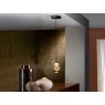 Beadle Crome Interiors Catania Gold and Black Single Pendant Light