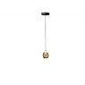 Beadle Crome Interiors Catania Gold and Black Single Pendant Light