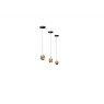 Beadle Crome Interiors Catania Gold and Black Single Pendant Light