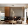 Beadle Crome Interiors Anika 3 Pendant Ceiling Light