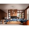 Beadle Crome Interiors Anika 5 Hanging Pendant Ceiling Light