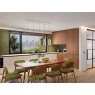 Beadle Crome Interiors Anika 5 In A Row Pendant Ceiling Light