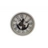 Beadle Crome Interiors Special Offers 58cm White Gears Clock