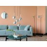 Ligne Roset Ligne Roset Chrome Bell Suspended Ceiling Light