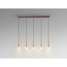 Beadle Crome Interiors Kasper 5 Pendant Lamp Light