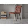Bontempi Kuga Slim Metal Leg Dining Chair By Bontempi