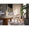 Calligaris Anime Swivel Chair With Wooden Legs By Calligaris