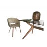 Calligaris Anime Swivel Chair With Wooden Legs Made To Order By Calligaris