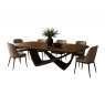 Bontempi Bach Fixed Barrel Wood Top Table