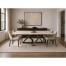 Bontempi Millennium Rectangular Marble Top Table
