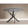 Bontempi Barone Glass Round Table By Bontempi