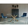 Bontempi Barone Glass Round Table By Bontempi