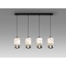 Beadle Crome Interiors Brooke 4 In A Row Pendant Light