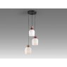 Beadle Crome Interiors Dahlia 3 Pendant Ceiling Light