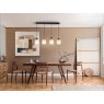 Beadle Crome Interiors Dahlia 4 In A Row Pendant Light